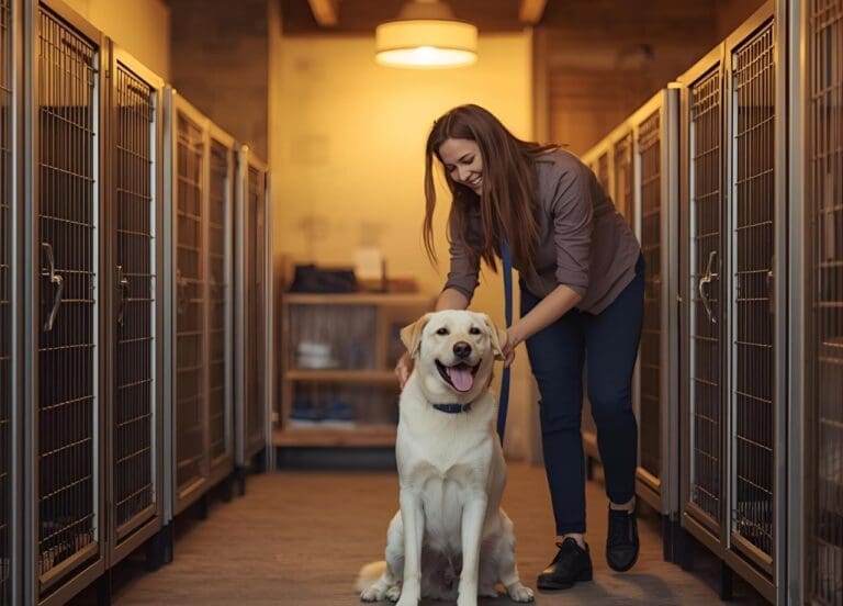 where to leave dog while on vacation
