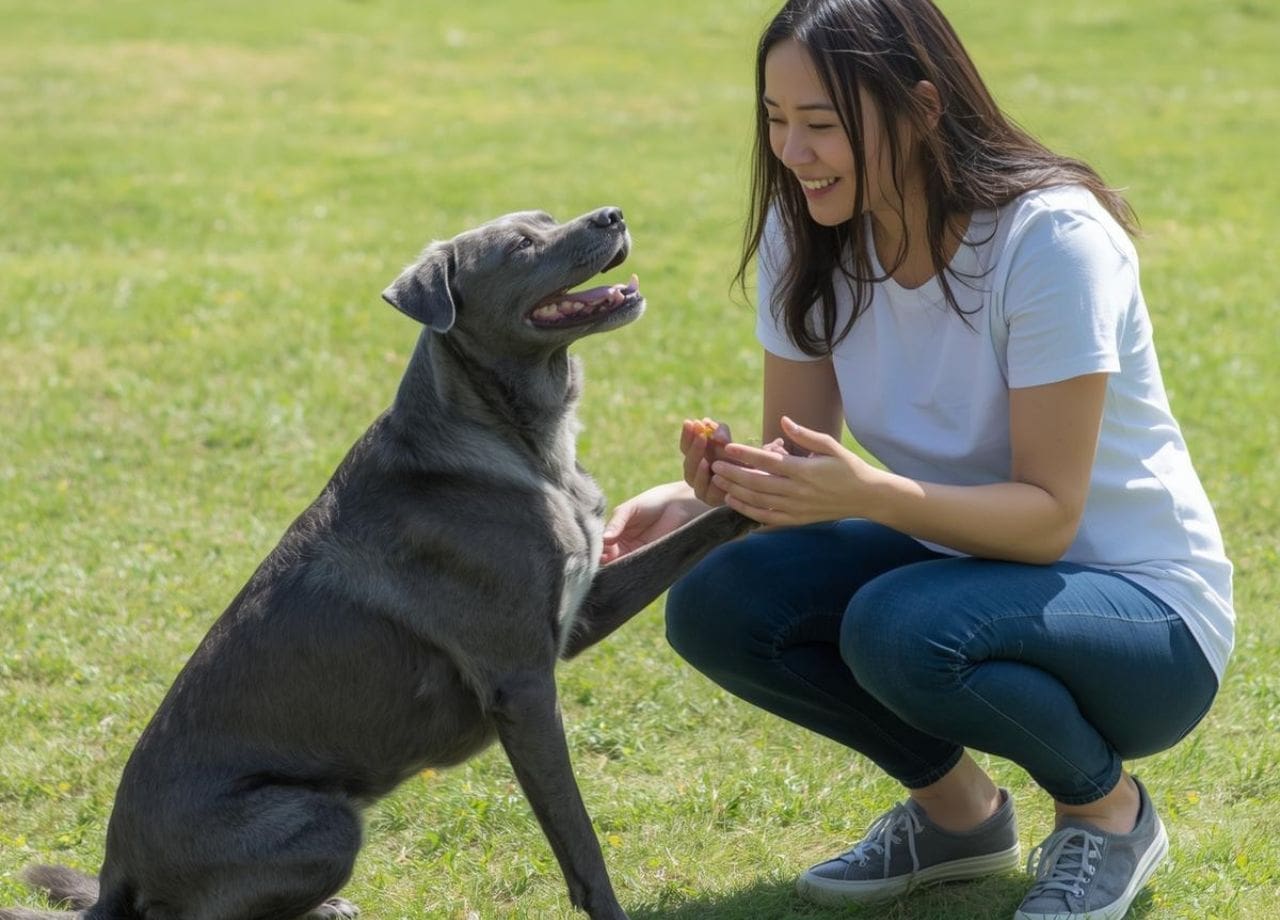 how old is too old to train a dog