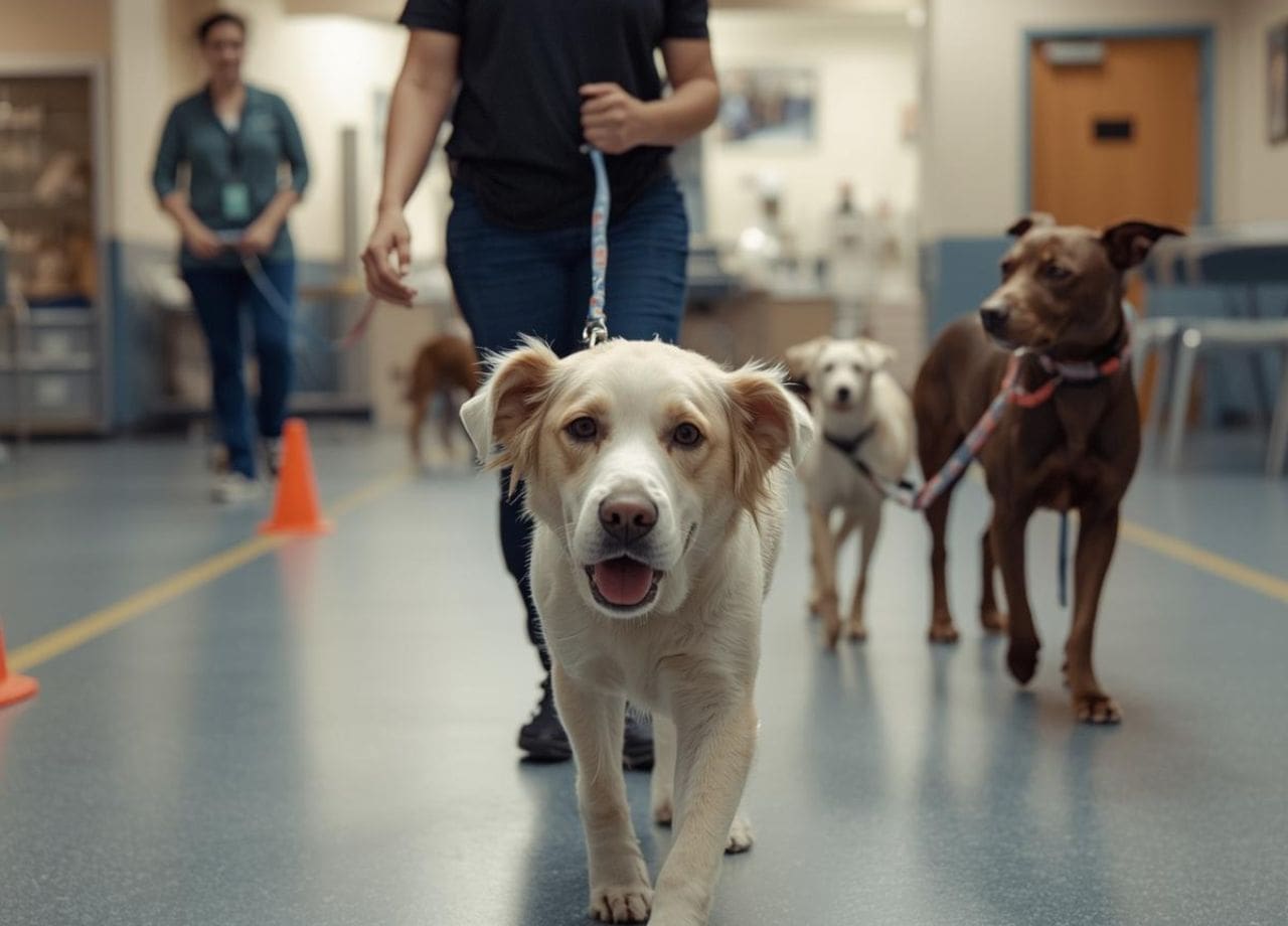 Obedience training for older dogs