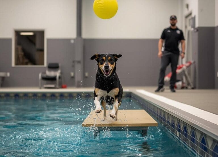 Dock diving toys for dogs