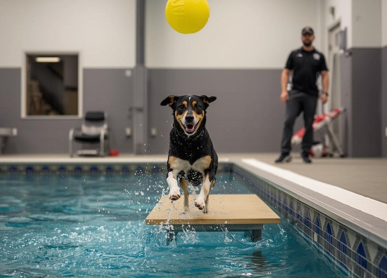 Dock diving toys for dogs